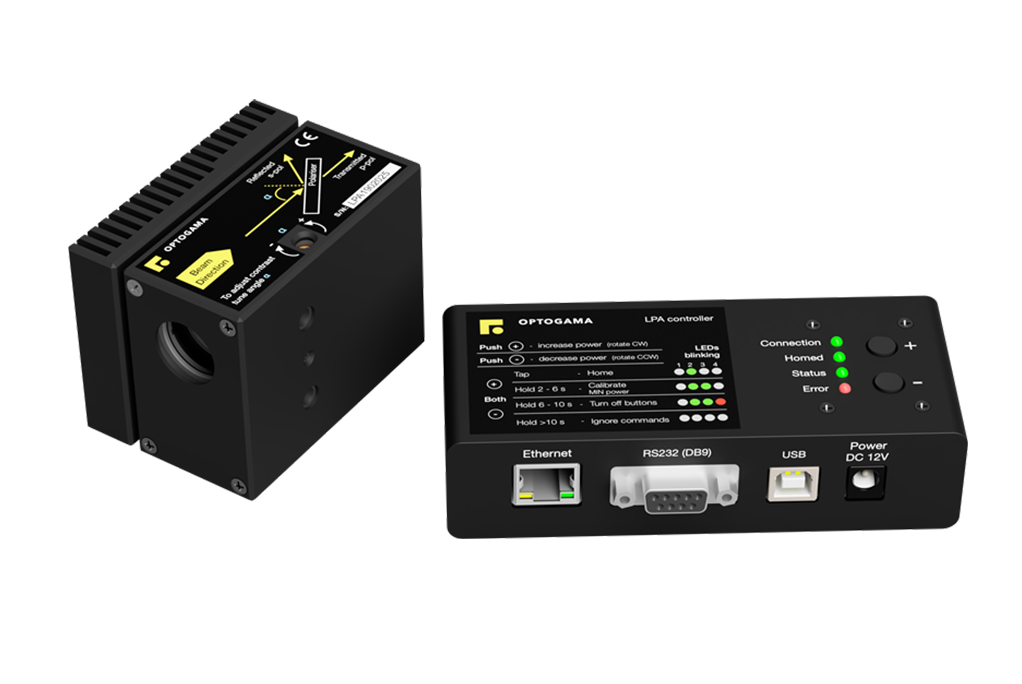 OPTOGAMA-Motorized laser power attenuators LPA